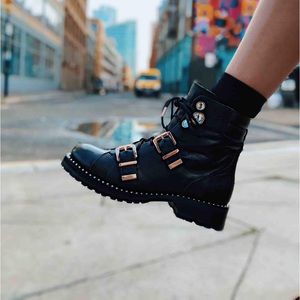 SOPHIA WEBSTER NEW ZIGGY BIKER BOOT SIZE 5.5